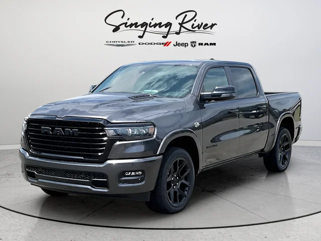 New 2026 Granite Crystal Metallic Clear-Coat Exterior Paint RAM Laramie image 3