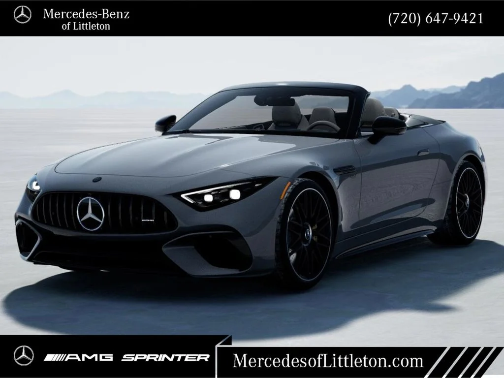 New 2026 Mercedes-Benz SL SL 55 AMG® Convertible in Littleton