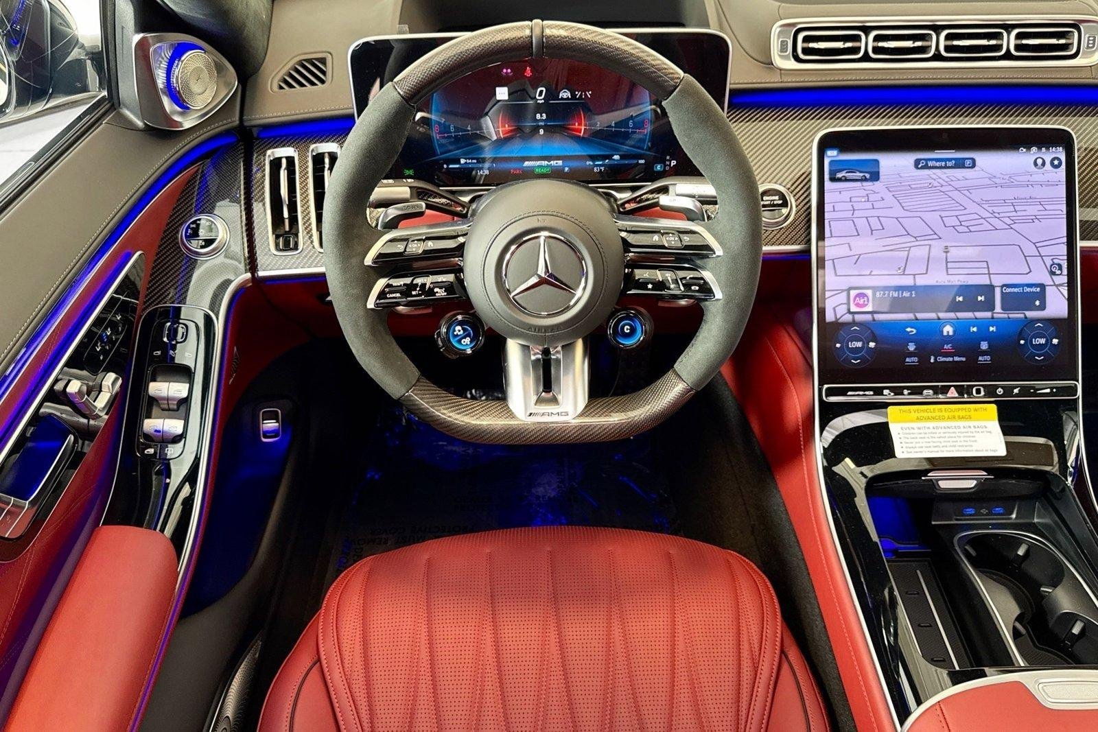 New 2026 Manufaktur Moonlight White Magno Mercedes-Benz AMG® S 63 E image 19