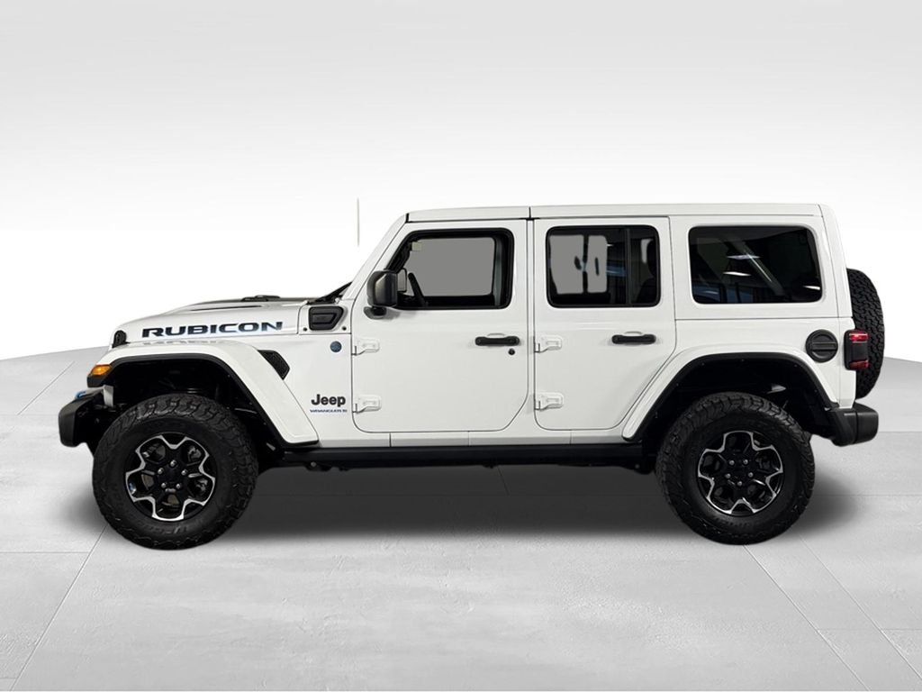 Used 2023 Bright White Clearcoat Jeep Rubicon 4xe image 8