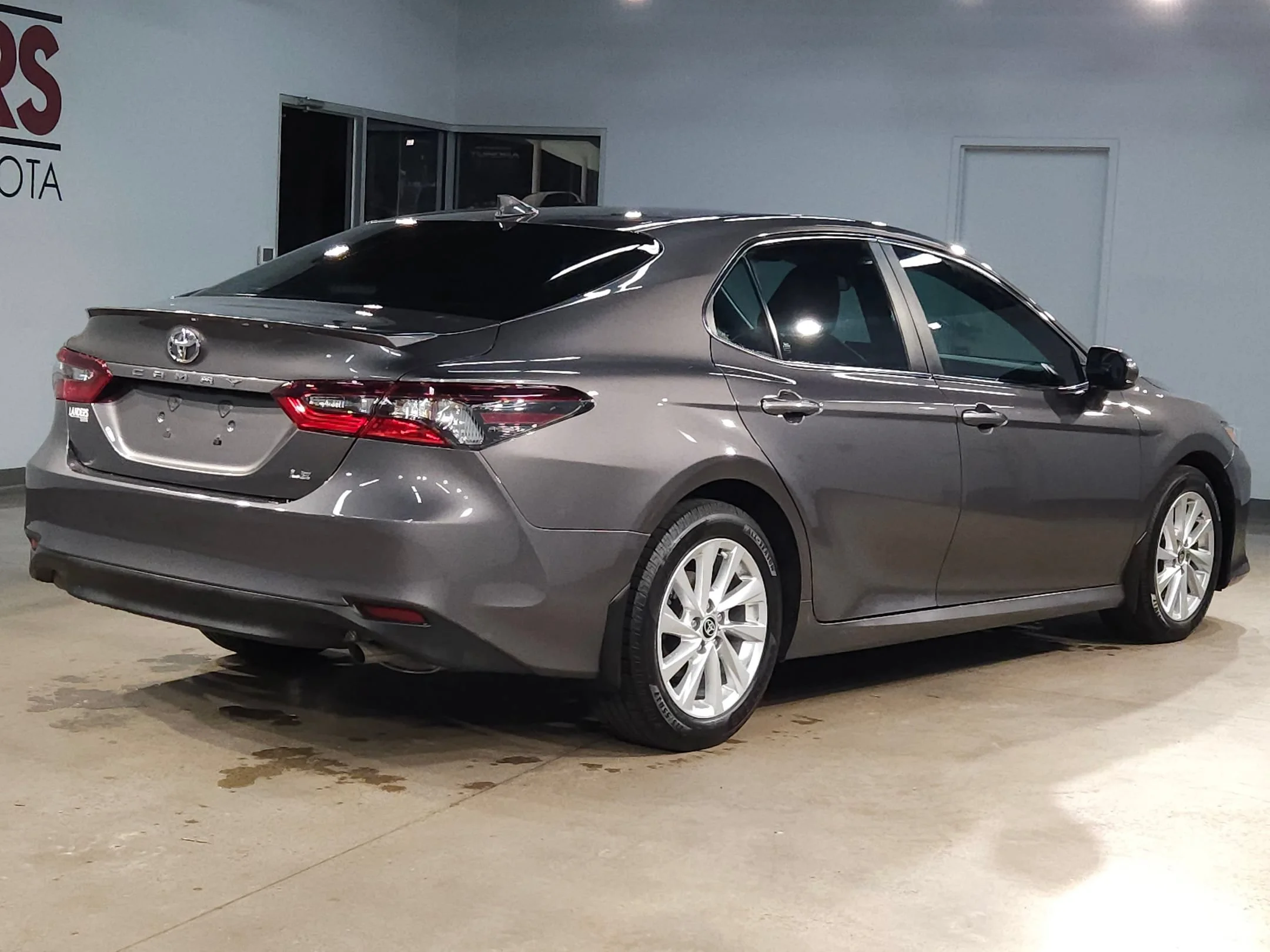 Used 2023 Predawn Gray Mica Toyota LE image 7