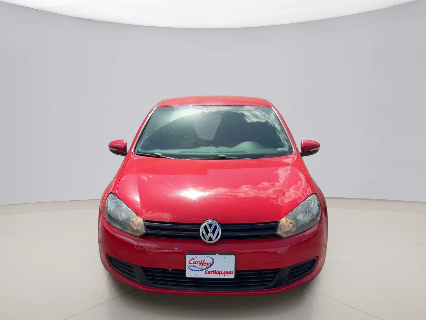 Used 2013 Red Volkswagen PZEV image 2