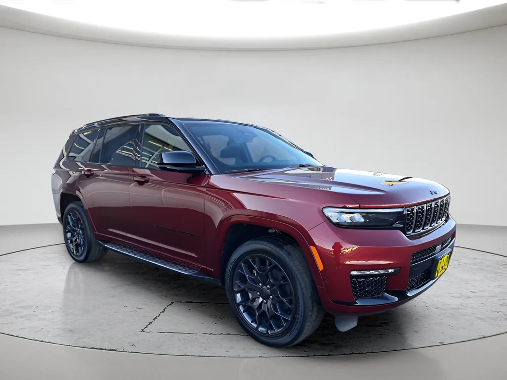 New 2025 Velvet Red Pearl-Coat Exterior Paint Jeep Summit image 7