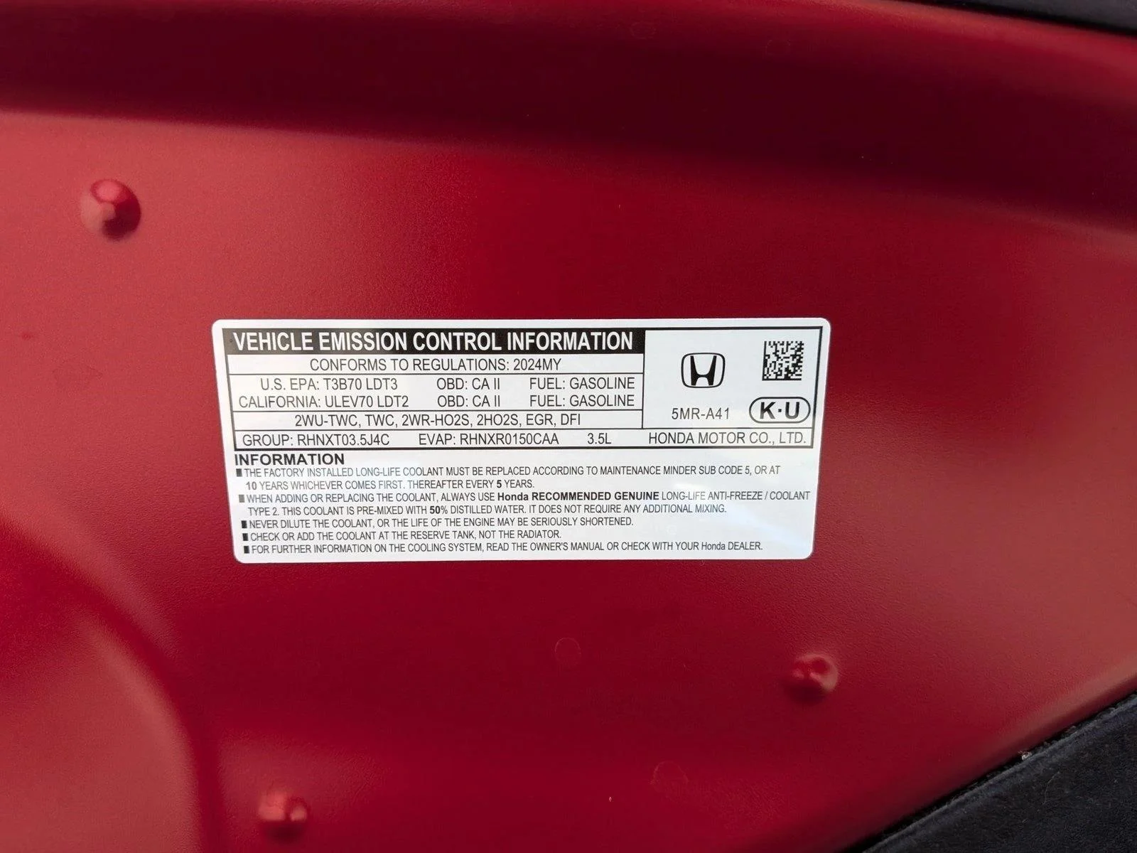 Used 2024 Radiant Red Metall Honda Elite image 26