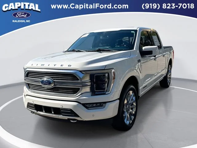 Used 2021 White Ford Limited image 1