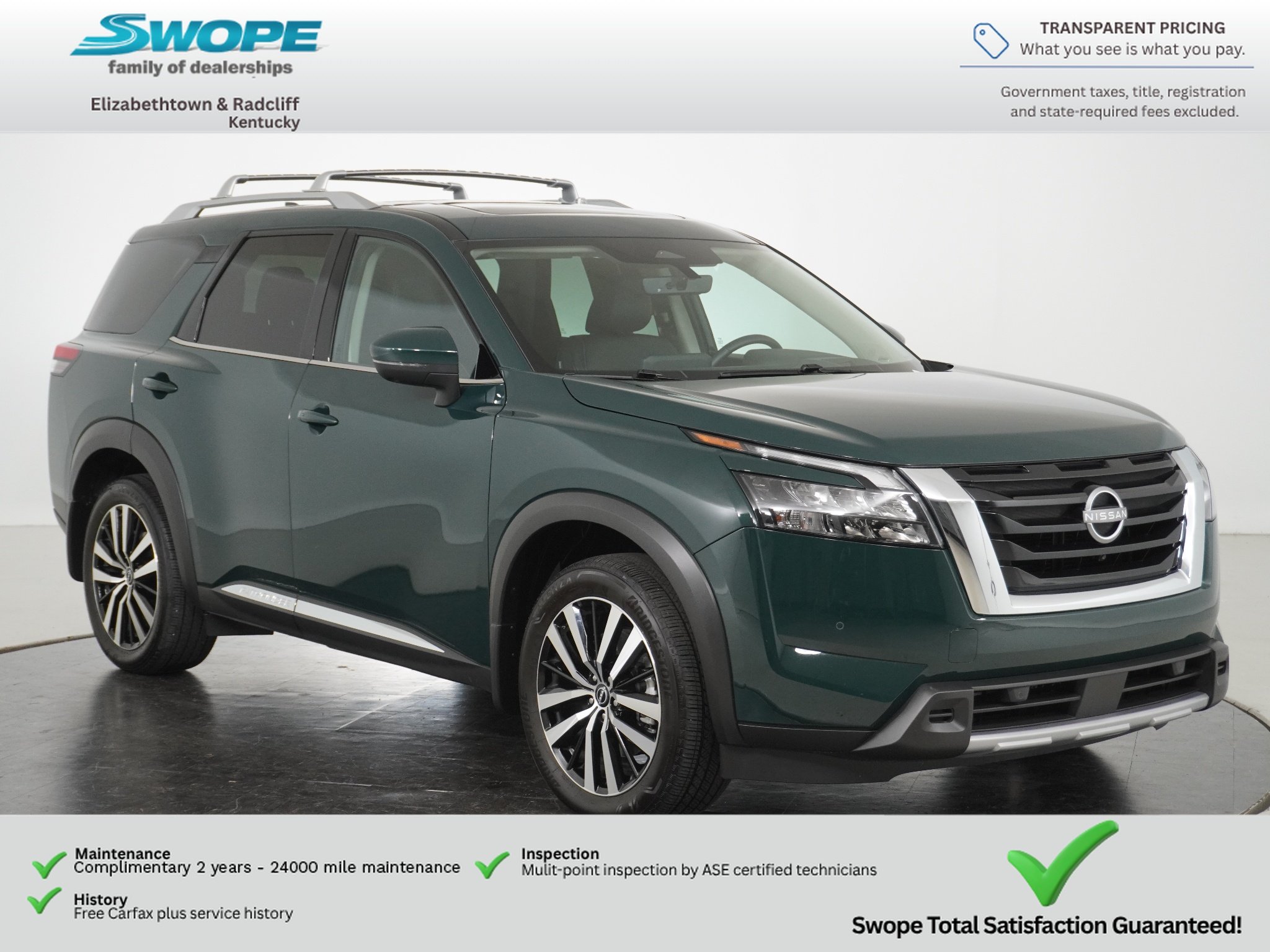 2025 Nissan Pathfinder Platinum