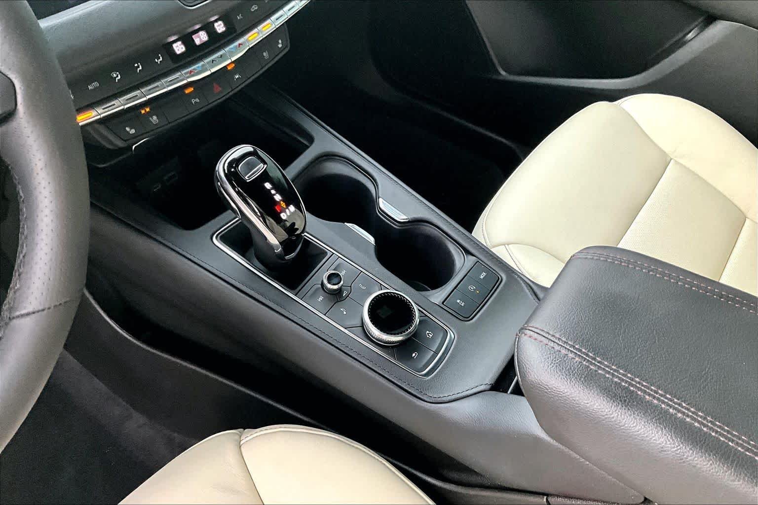 Used 2023 Crystal White Tricoat Cadillac FWD Sport image 17