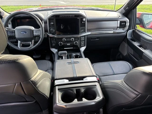 Used 2024 Red Metallic Ford Platinum image 20
