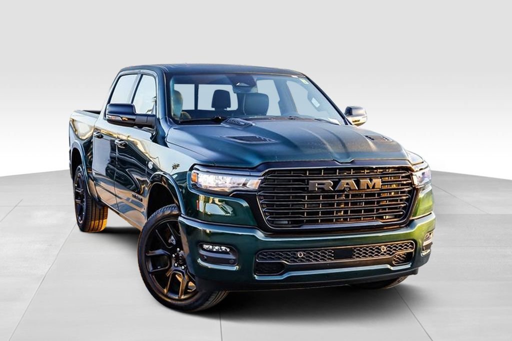 New 2026 Green Metallic Ram Laramie image 2