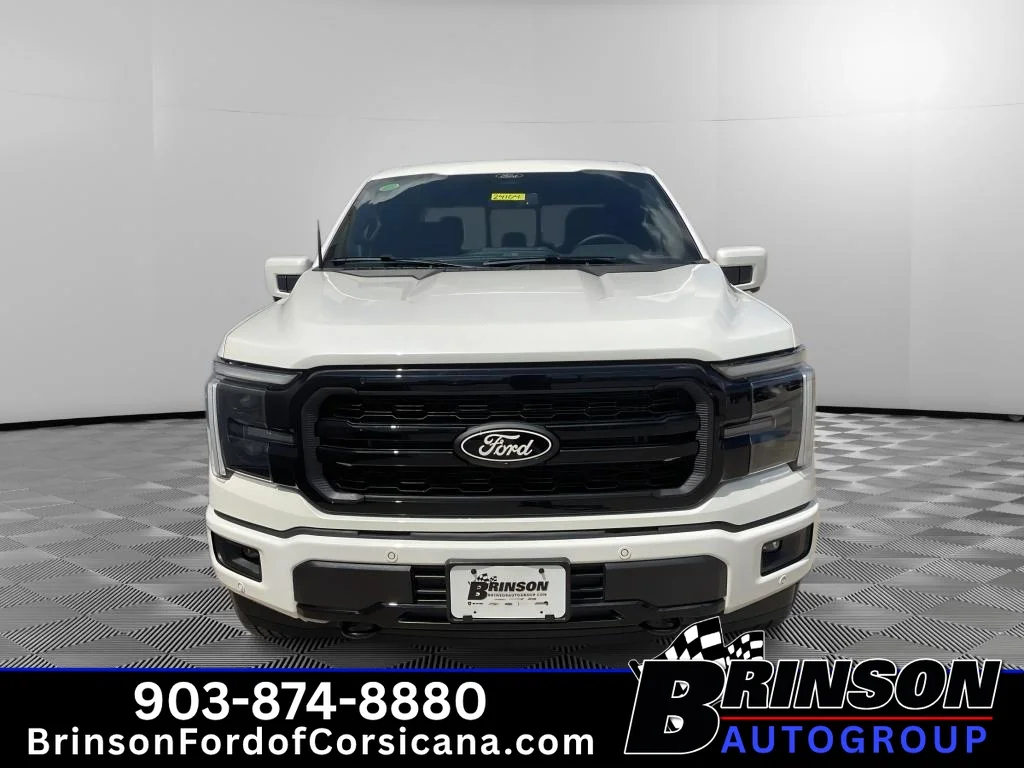New 2026 Star White Metallic Tri-Coat Ford Lariat® image 2