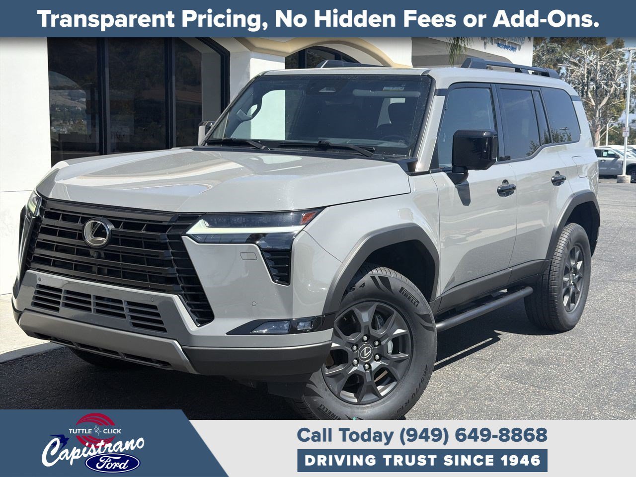 Used 2024 INCOGNITO Lexus GX 550 Overtrail+ image 1