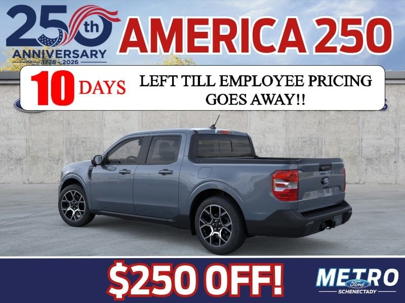 New 2026 Azure Gray Metallic Tri-Coat Ford Lariat image 5