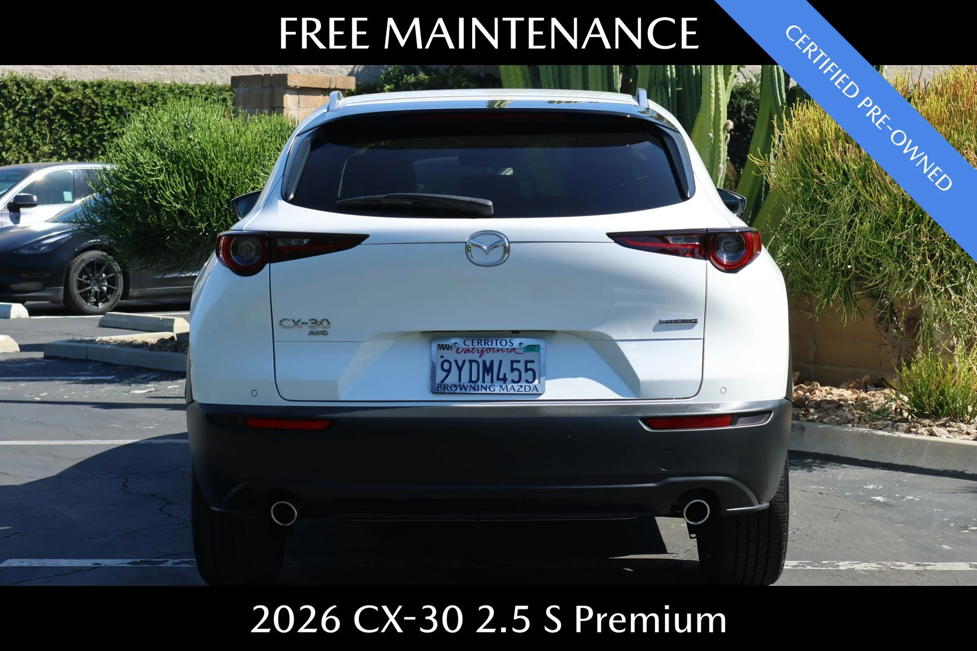 Certified Used 2026 White Mazda 2.5 S Premium image 4