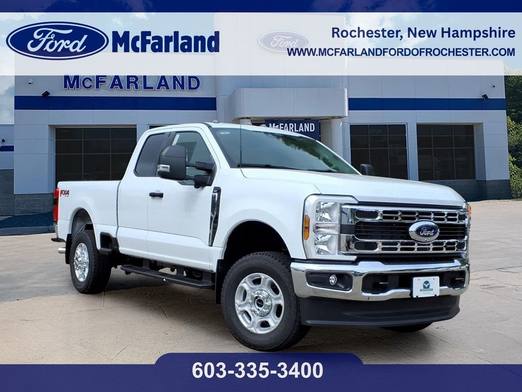 New 2026 Oxford White Ford F-350® XLT image 1
