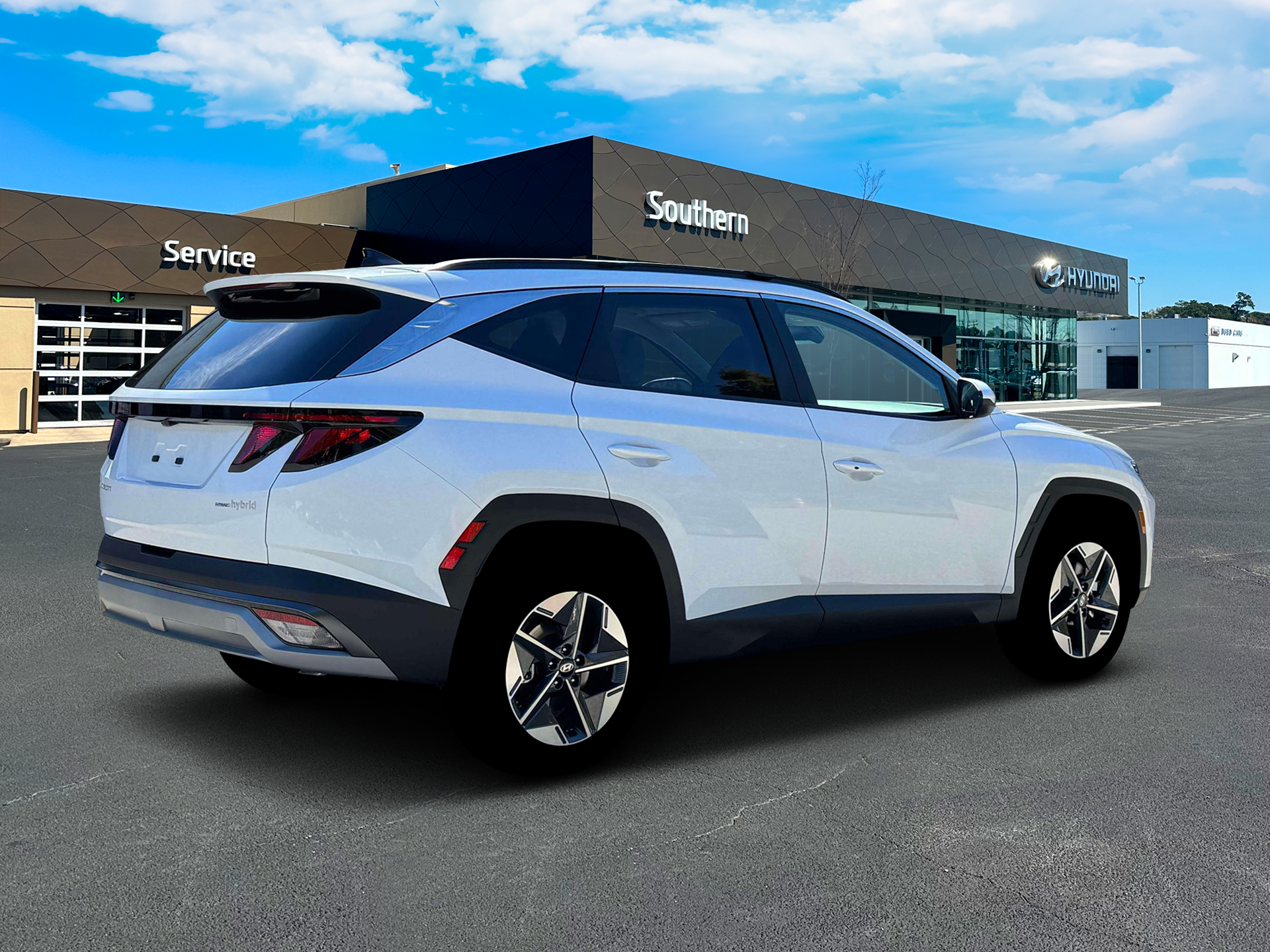 New 2026 White Hyundai SEL AWD image 8