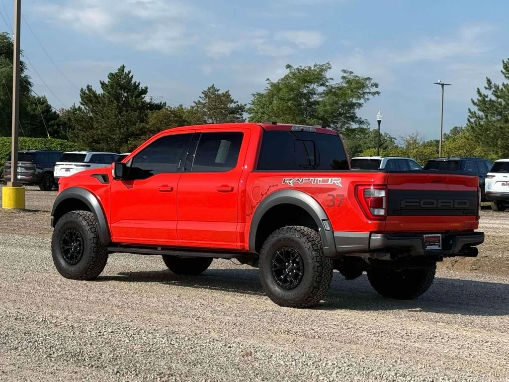 Used 2023 Orange Ford Raptor image 7