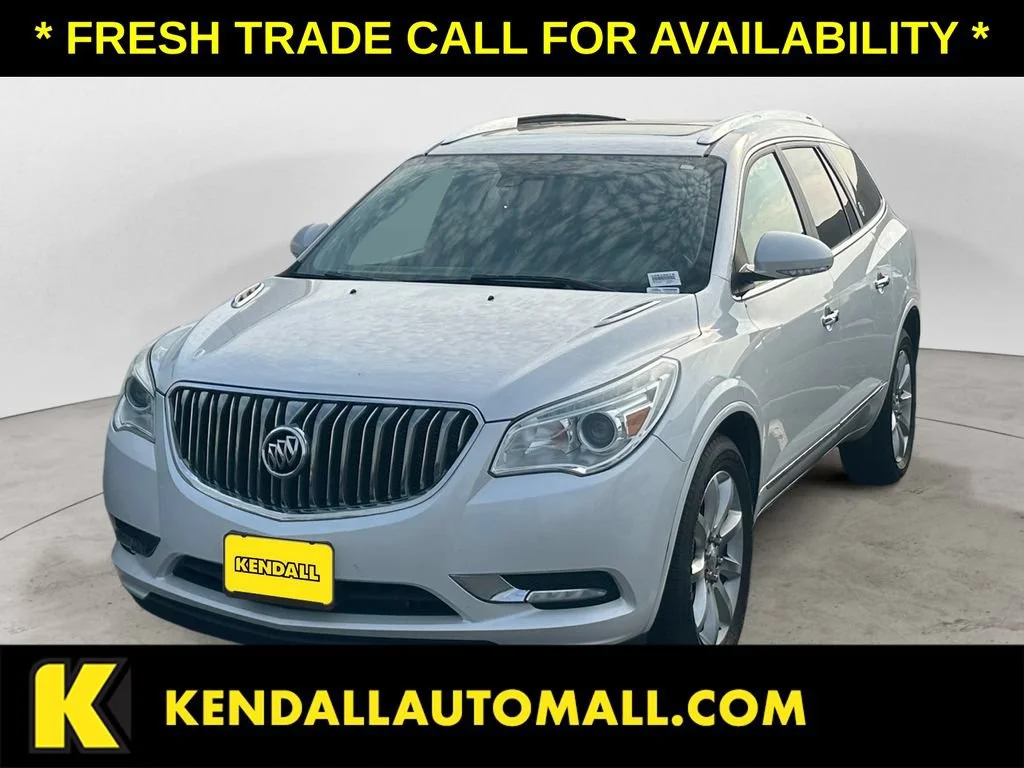 Used 2017 WHITE FROST TRICOAT Buick Premium image 1
