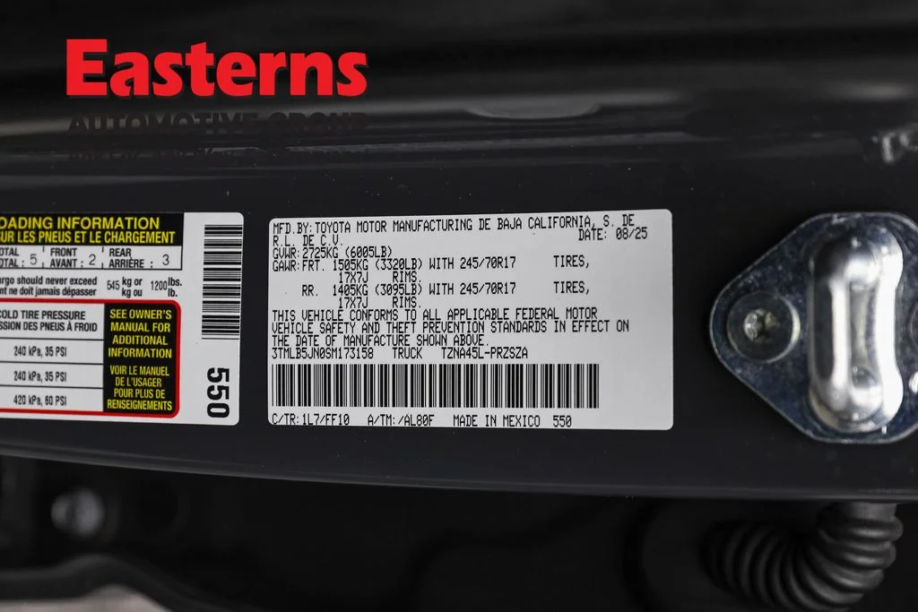 Used 2025 Black Toyota SR5 image 34