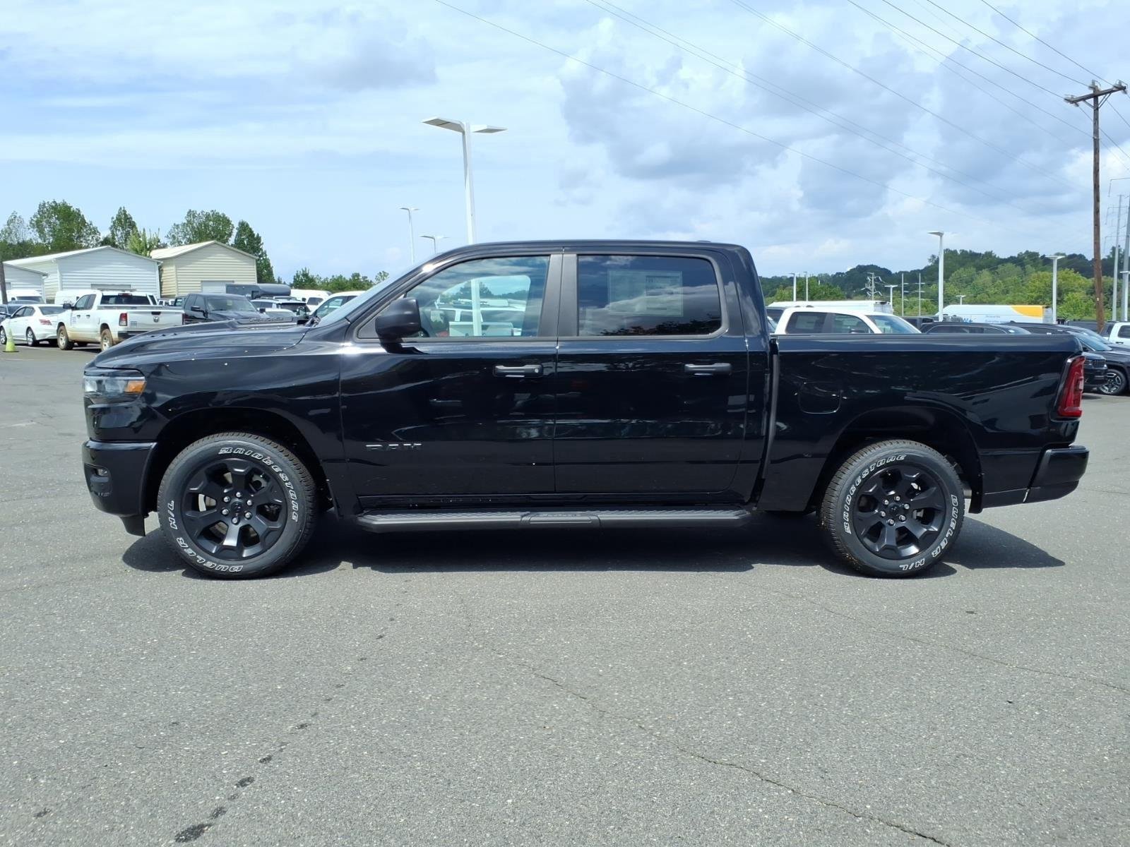 New 2026 Diamond Black Crystal Pearlcoat RAM Express image 3