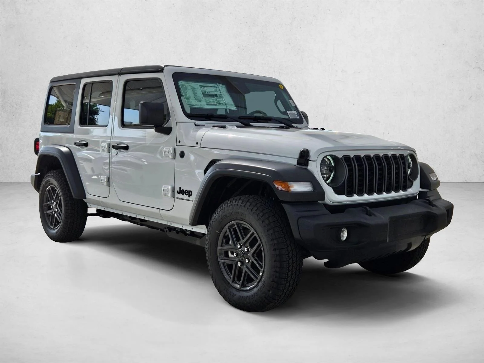 New 2026 Bright White Clear-Coat Exterior Paint Jeep Sport S image 7