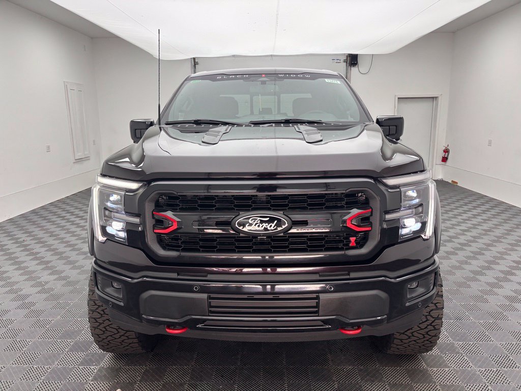 New 2026 Black Ford Lariat Limited Edition Black Widow Lifted Truck image 15