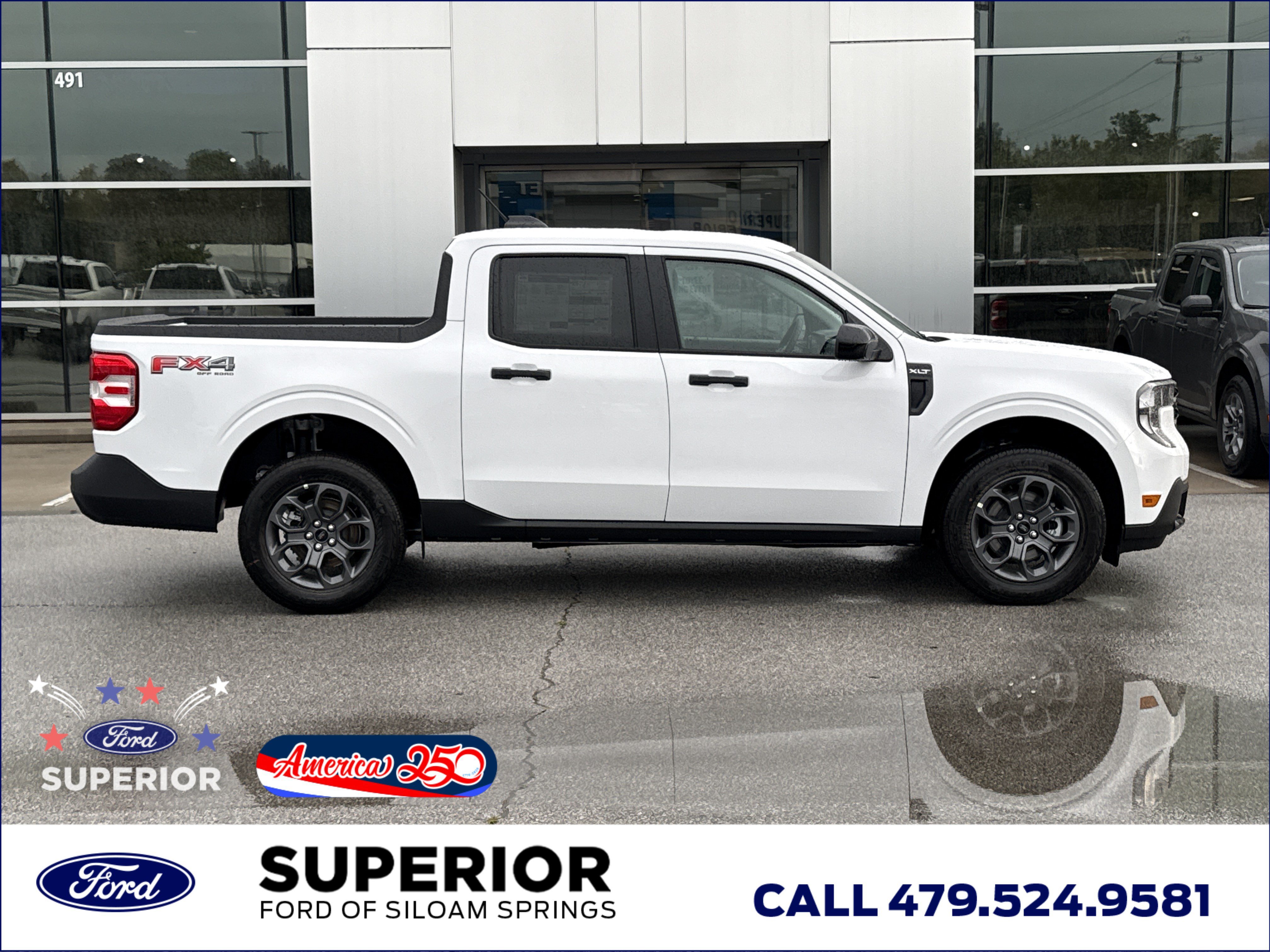 New 2026 Oxford White Ford XLT AWD image 2