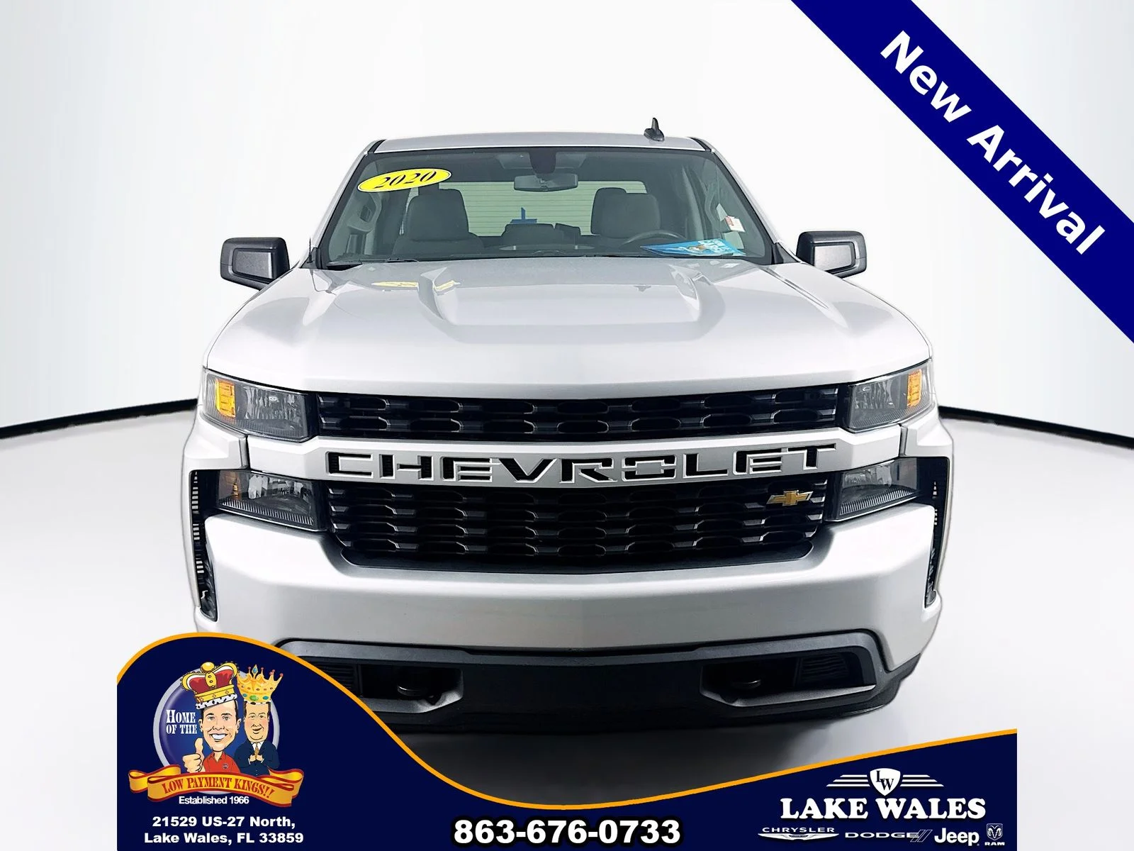 Certified Used 2020 Silver Chevrolet Custom image 2