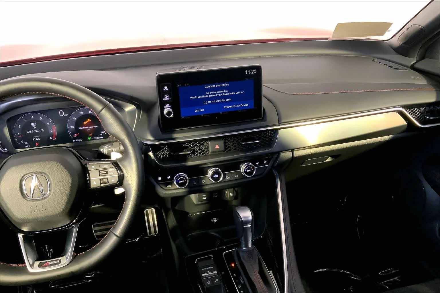 Certified Used 2025 Milano Red Acura With A-Spec Package image 7