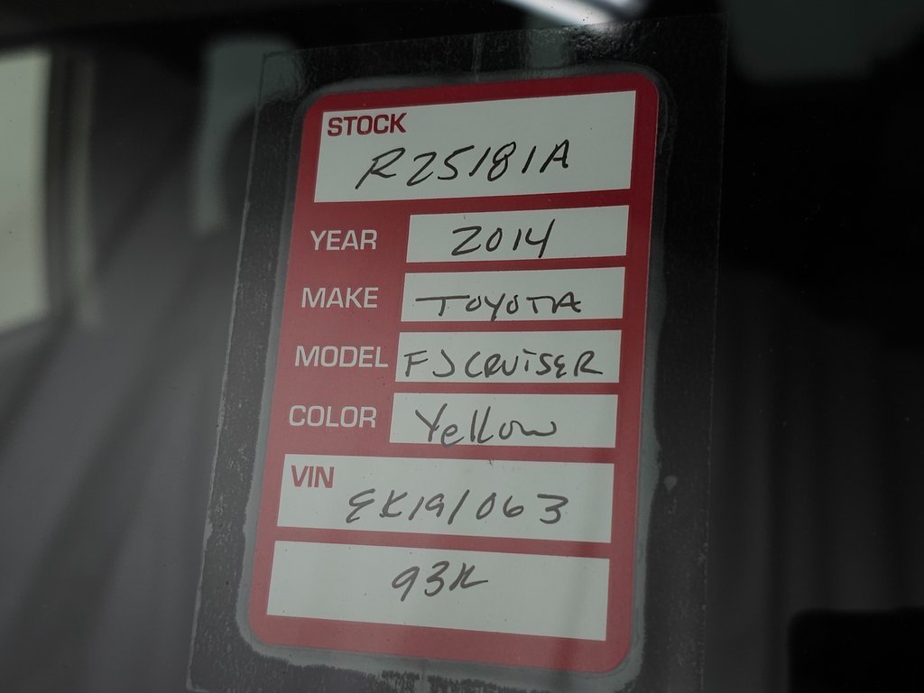 2014 TOYOTA FJ CRUISER - Image 28