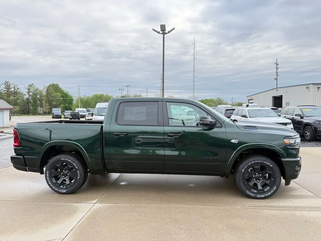 New 2026 Serrano-Green Metallic Exterior Paint RAM Big Horn/Lone Star image 8
