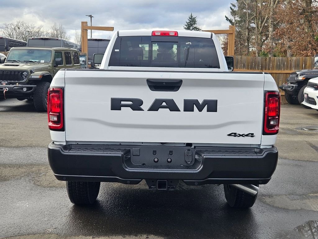 New 2026 Bright White Clear-Coat Exterior Paint RAM Tradesman image 6