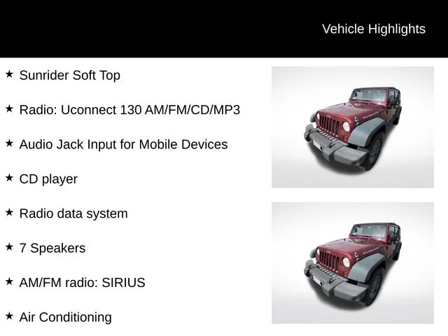 Used 2013 Red Jeep Unlimited Rubicon image 8