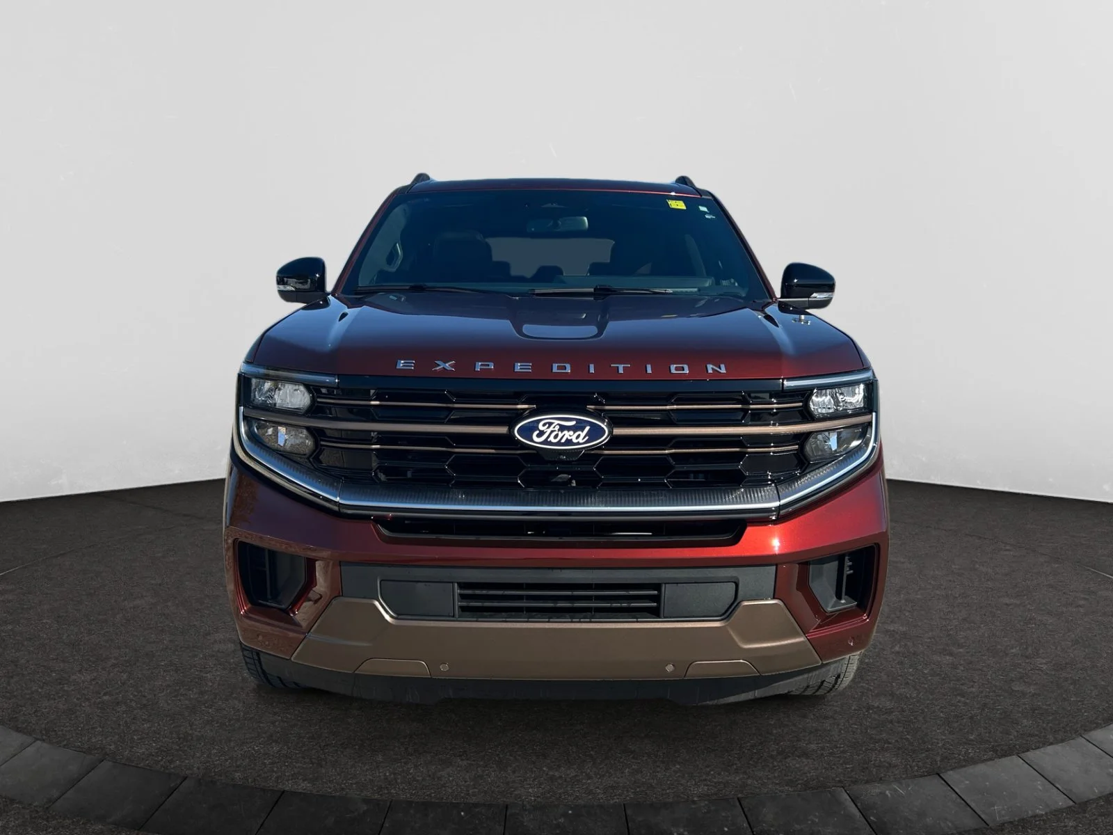 New 2027 Bronze Fire Metallic Tinted Clearcoat Ford King Ranch Max image 8