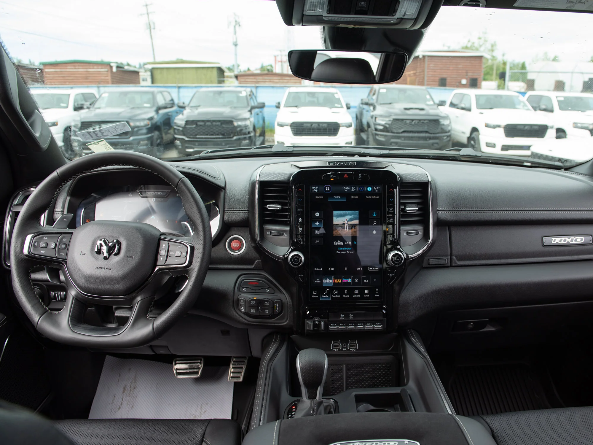 Used 2026 Black RAM RHO* Crew Cab 4x4, 540 HORSEPOWER, Custom Wrap, 35 Inch Tires image 15
