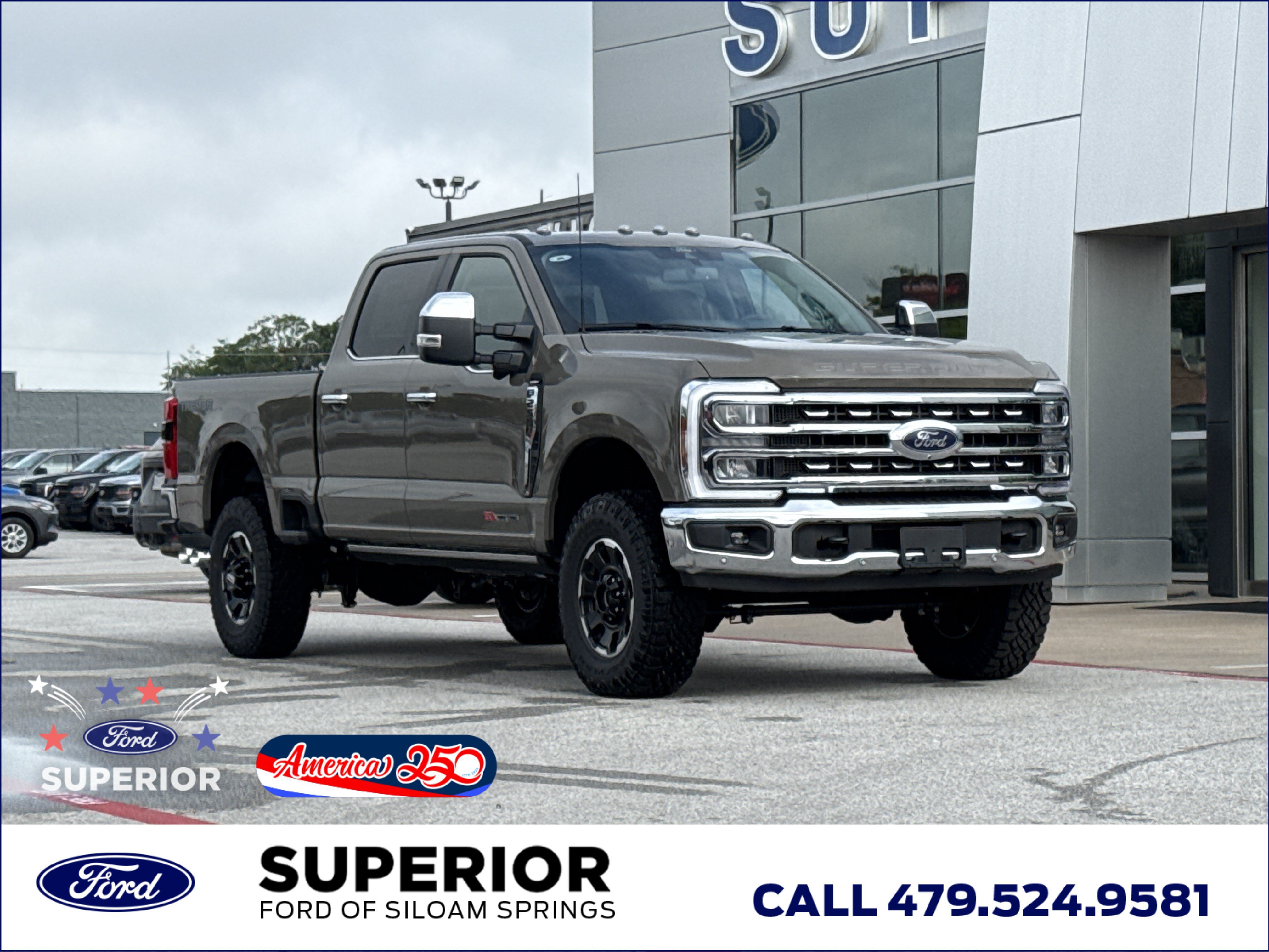 New 2026 Marsh Gray Ford Lariat 4WD image 1