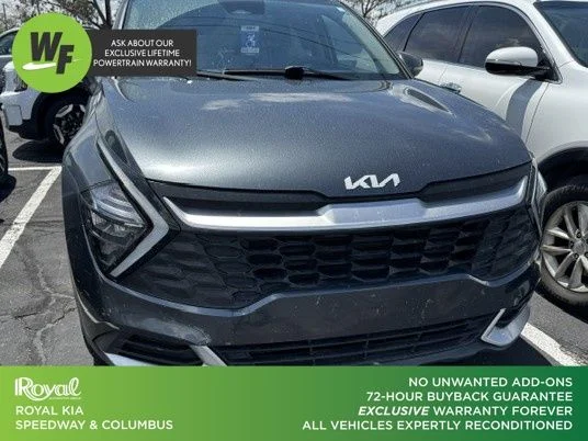 Used 2023 Gray Kia LX image 1
