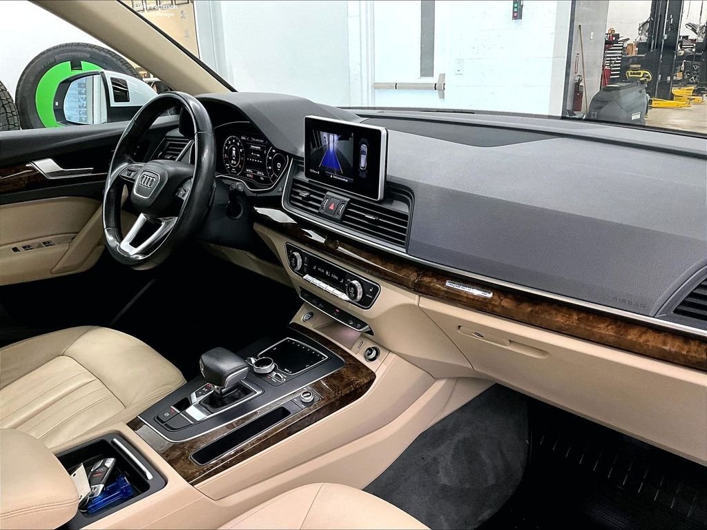 Used 2018 Ibis White Audi 2.0T Premium Plus image 14