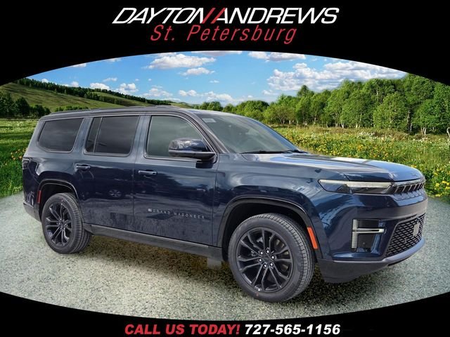 New 2026 Fathom Blue Pearlcoat Jeep Summit Obsidian image 1