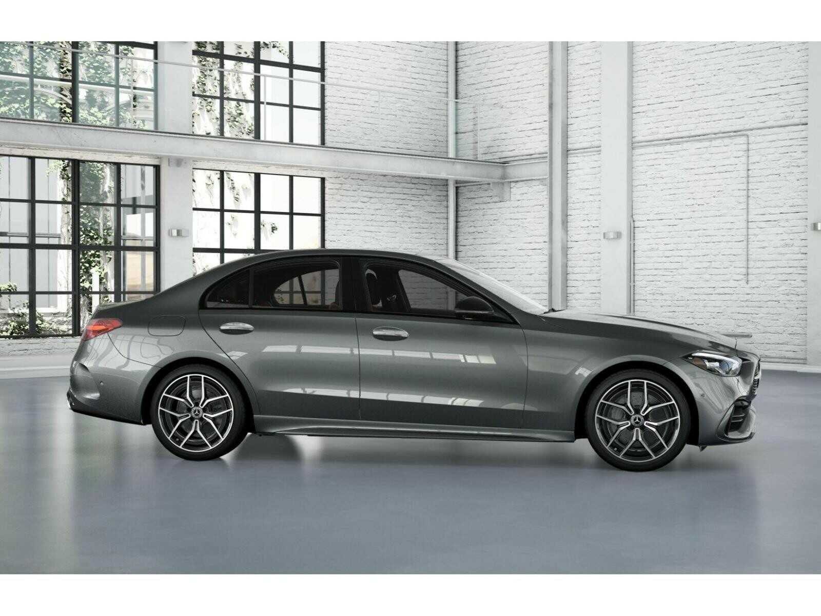 New 2026 Selenite Grey Metallic Mercedes-Benz C 300 4D Sedan image 16