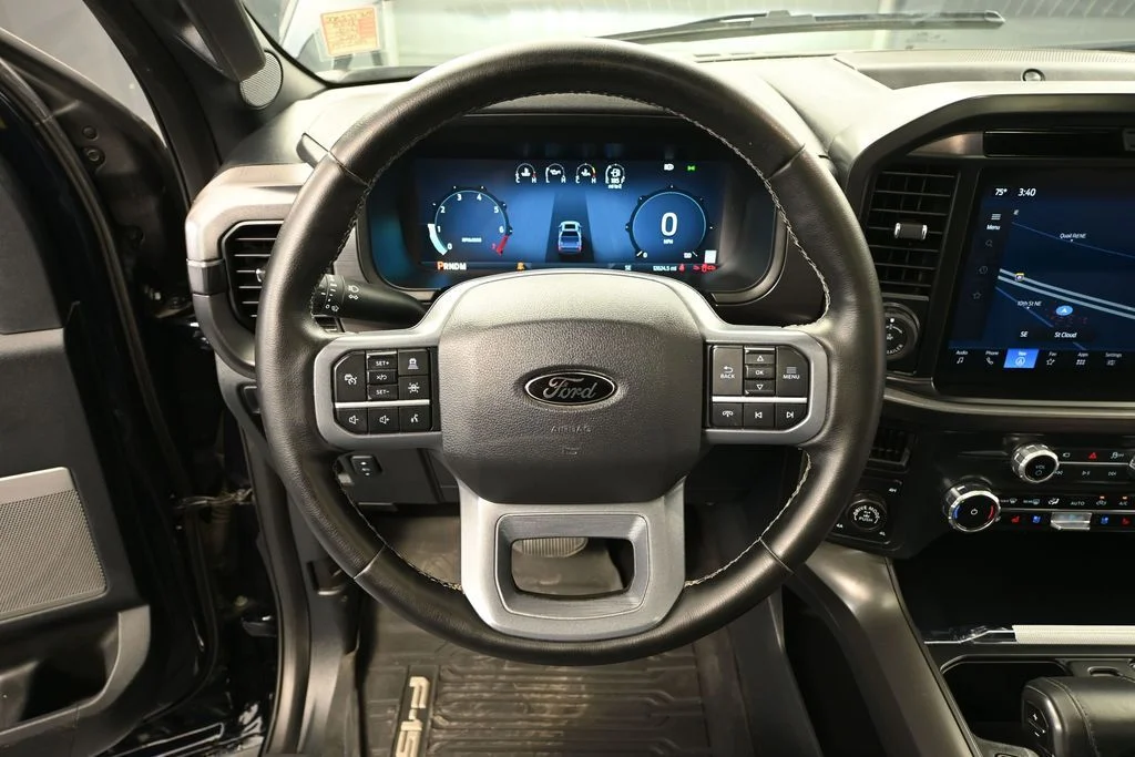 Certified Used 2025 Blue Ford Lariat image 22