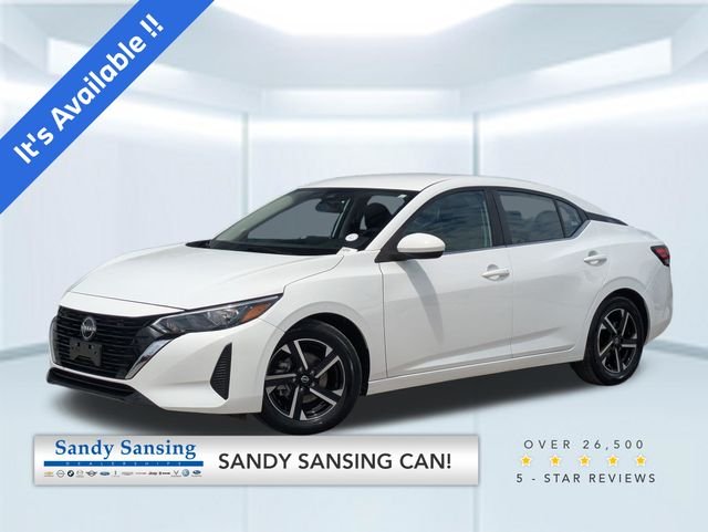 Used 2024 White Nissan SV image 1