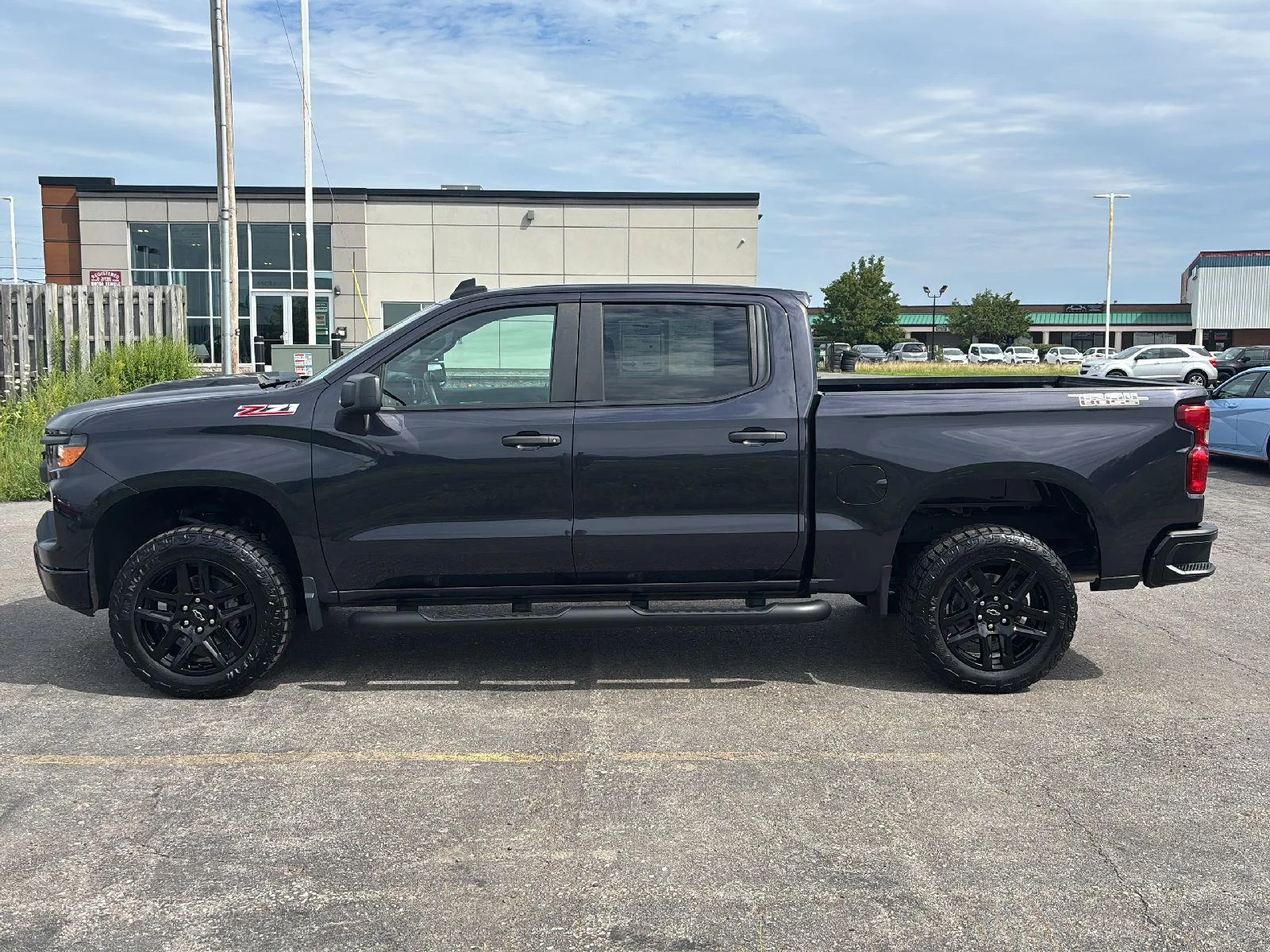 Used 2024 Dark Ash Metallic Chevrolet Custom Trail Boss image 4