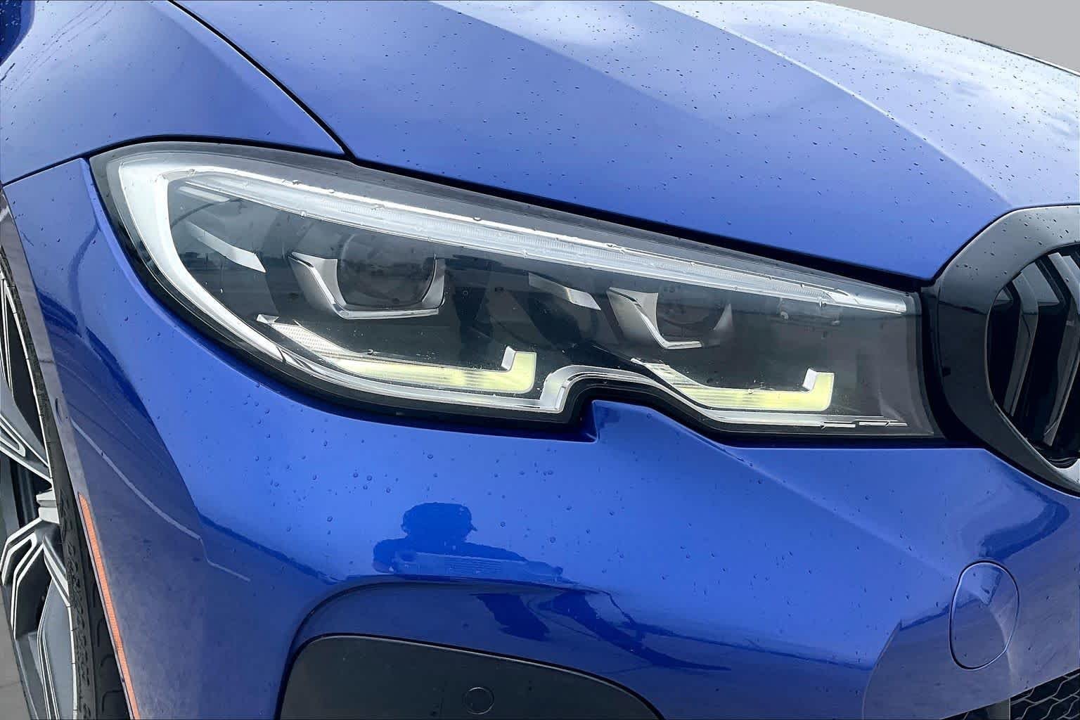 Used 2020 Portimao Blue Metallic BMW 330i image 26
