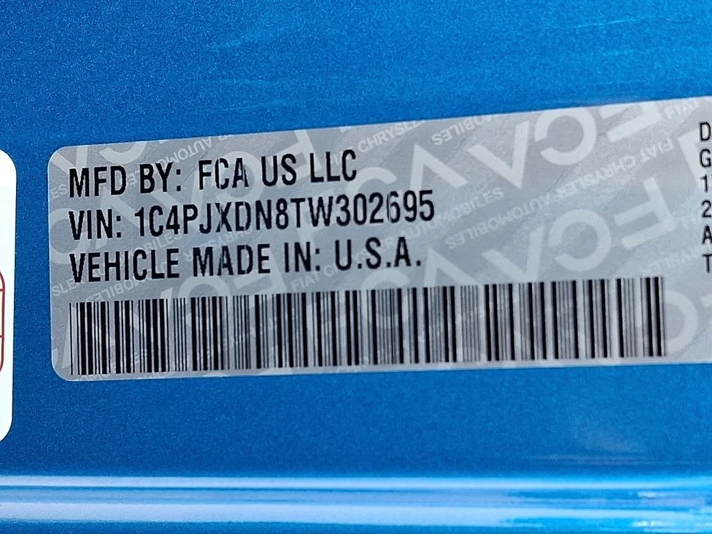 New 2026 Hydro Blue Pearl-Coat Exterior Paint Jeep Sport S image 19