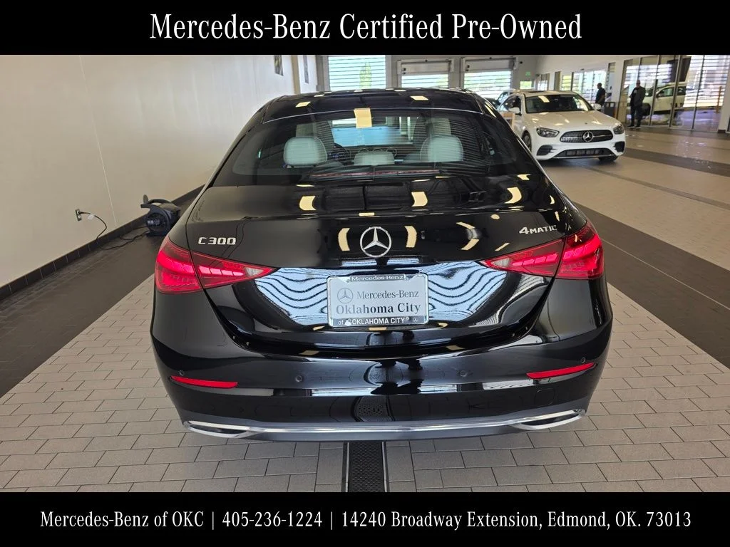 Certified Used 2025 Black Mercedes-Benz C 300 image 7