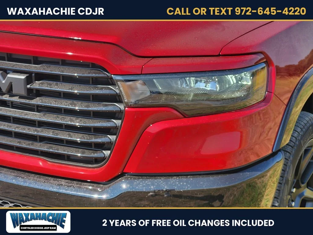 New 2026 Molten Red Pearl-Coat Exterior Paint RAM Laramie image 6