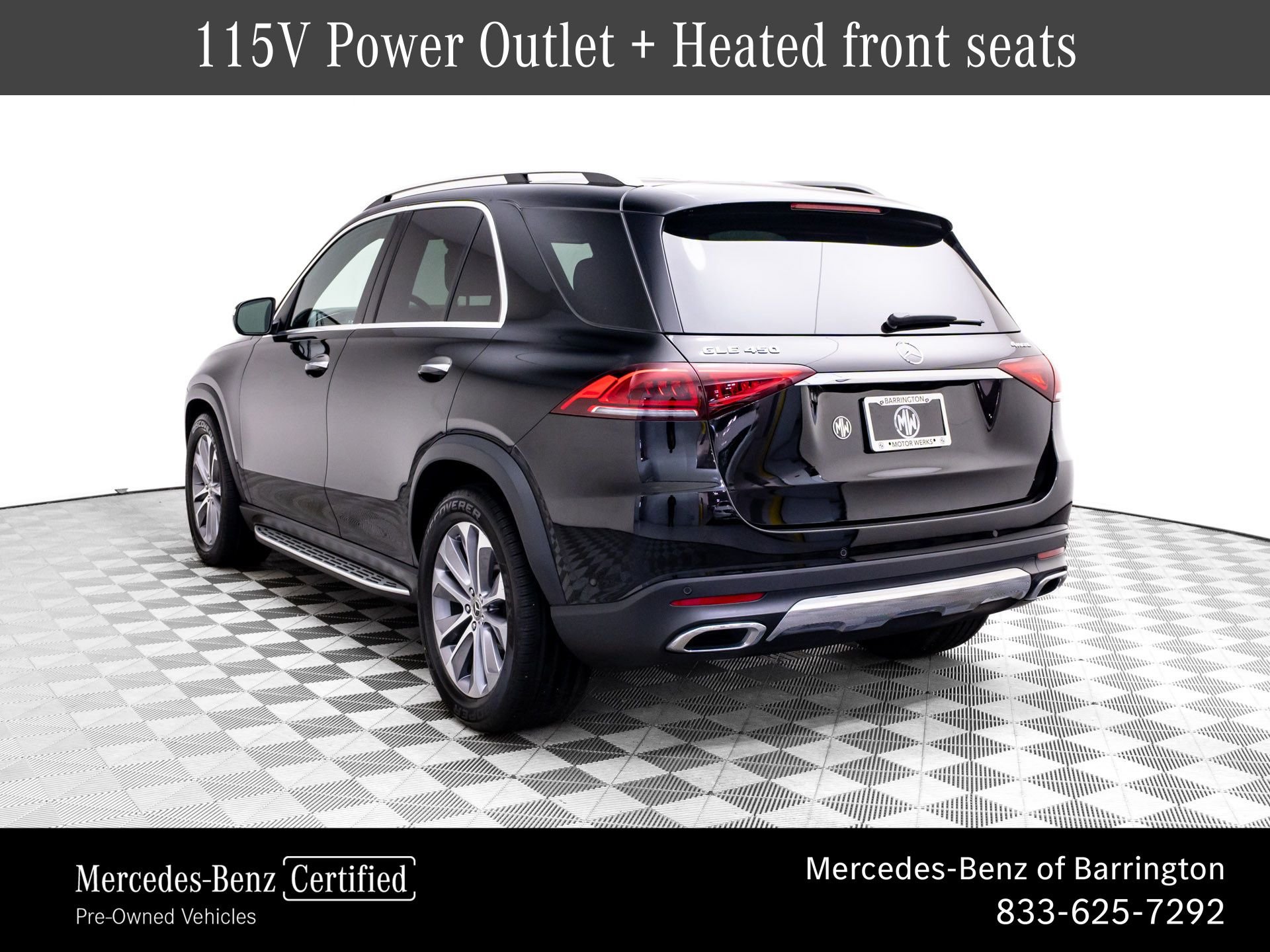 Certified Used 2023 Black Mercedes-Benz GLE 450 image 3