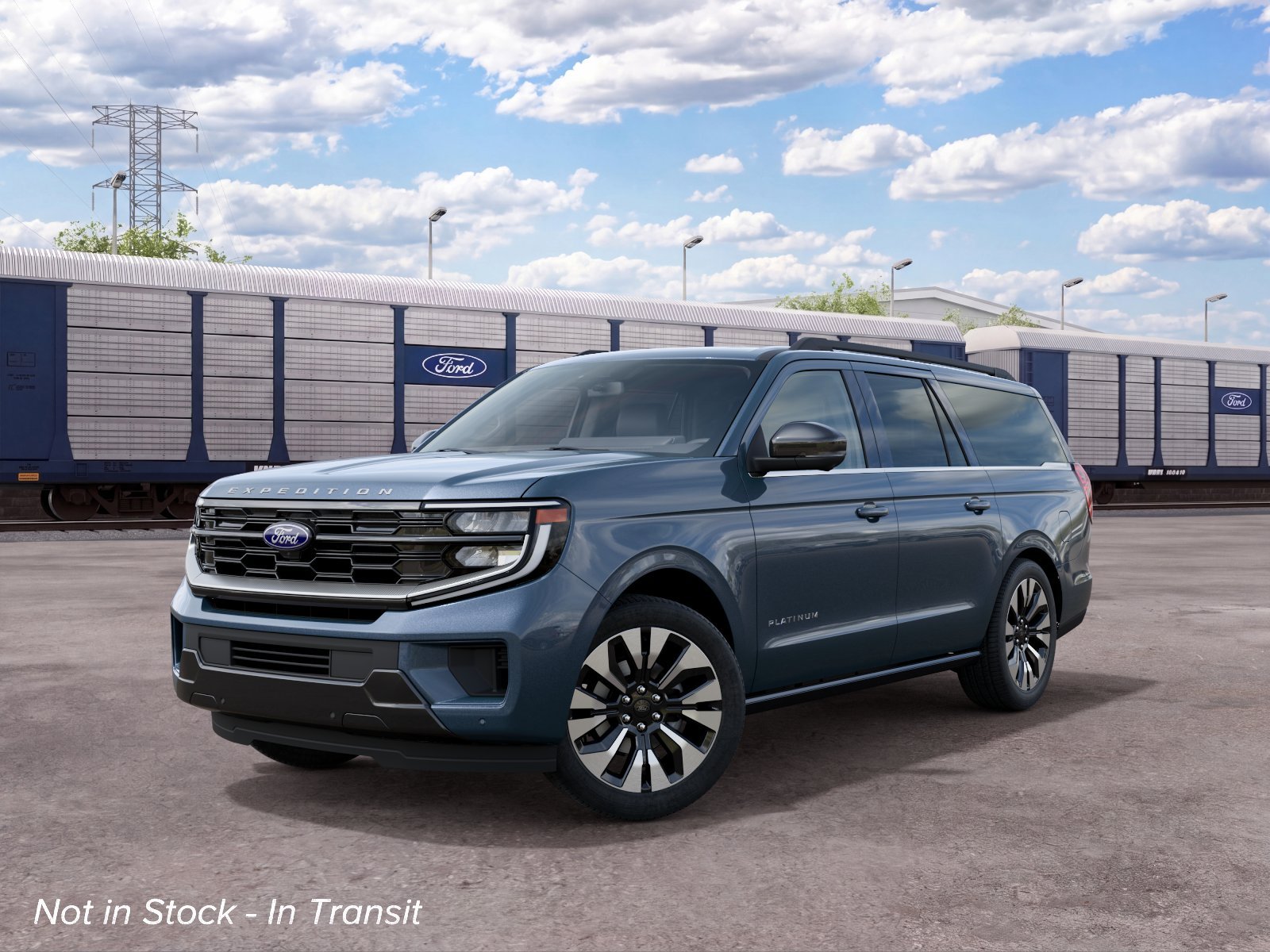 New 2027 Nocturnal Blue Metallic Ford MAX Platinum image 2