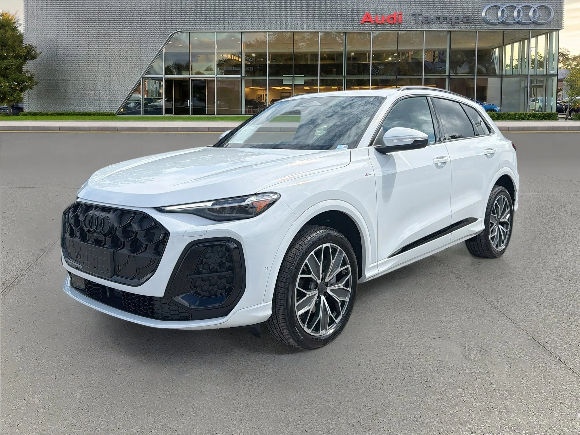 New 2026 Glacier White Metallic Audi Premium Plus image 7
