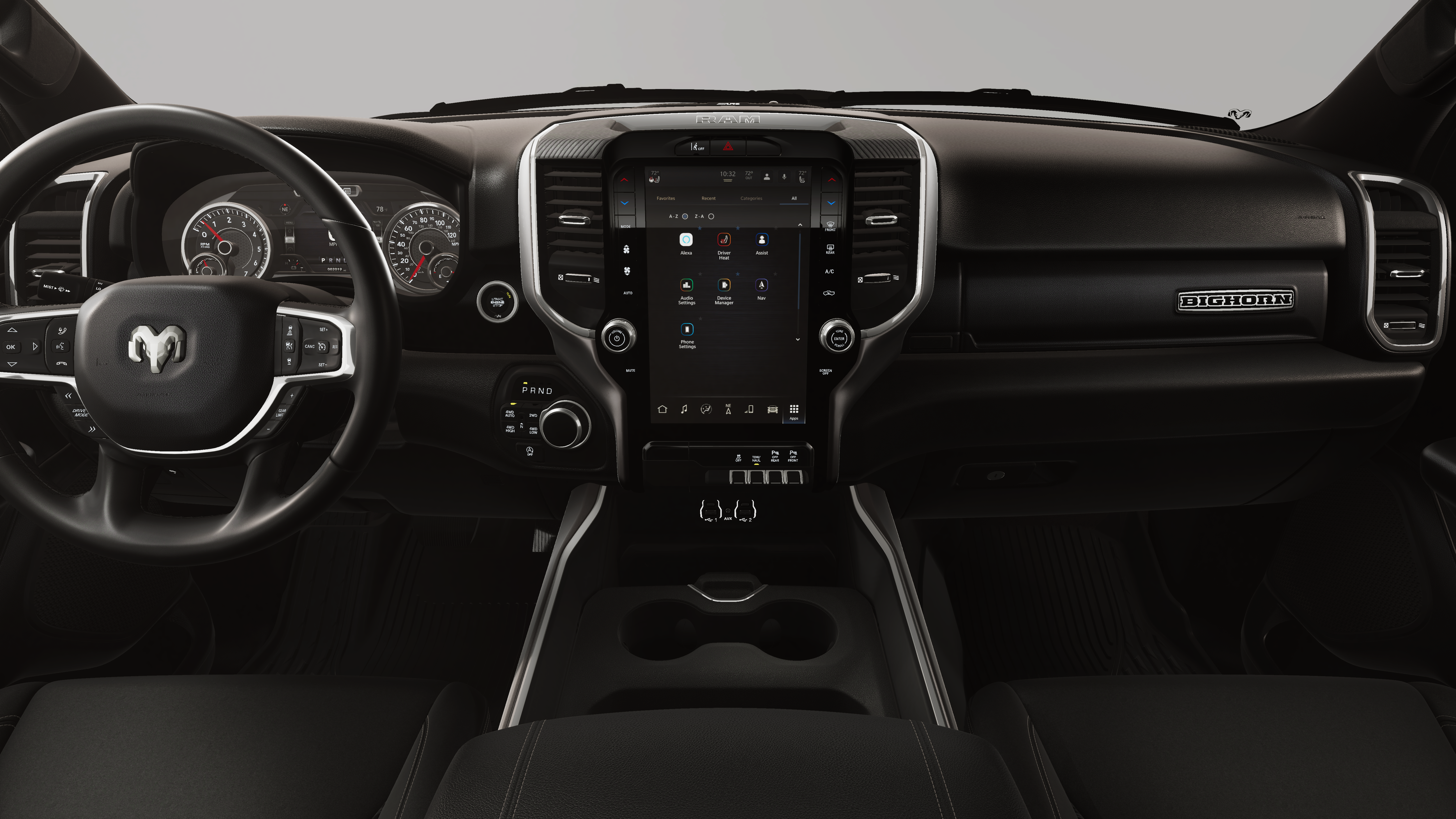New 2026 Diamond Black Crystal Pearl-Coat Exterior Paint RAM Big Horn/Lone Star image 18